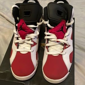 Jordan 6 Carmines size 3 PS